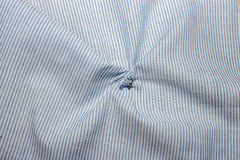 Light Blue & Navy Pin Stripe Cotton Fabric
