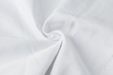 Super Fine Chinos Pure White Plain Cotton Satin Fabric