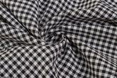 Black & White Gingham Check