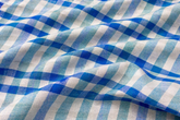 Royal Blue Millmade Check Cotton Fabric
