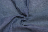 Indigo Twill Weave Silky Plain Denim Fabric