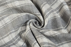 Melange Grey Twill Check Cotton Fabric