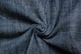 Indigo Blue Cotton Lycra Slub Denim