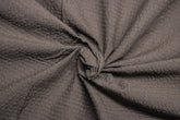 Olive Green Seersucker Pin Stripe Cotton Fabric
