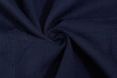 Indigo Millmade Micro Honeycomb Cotton Fabric
