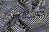 Black & White Scottish Suiting Check