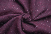 Maroon Yarn Dyed Brushed Twill Neps