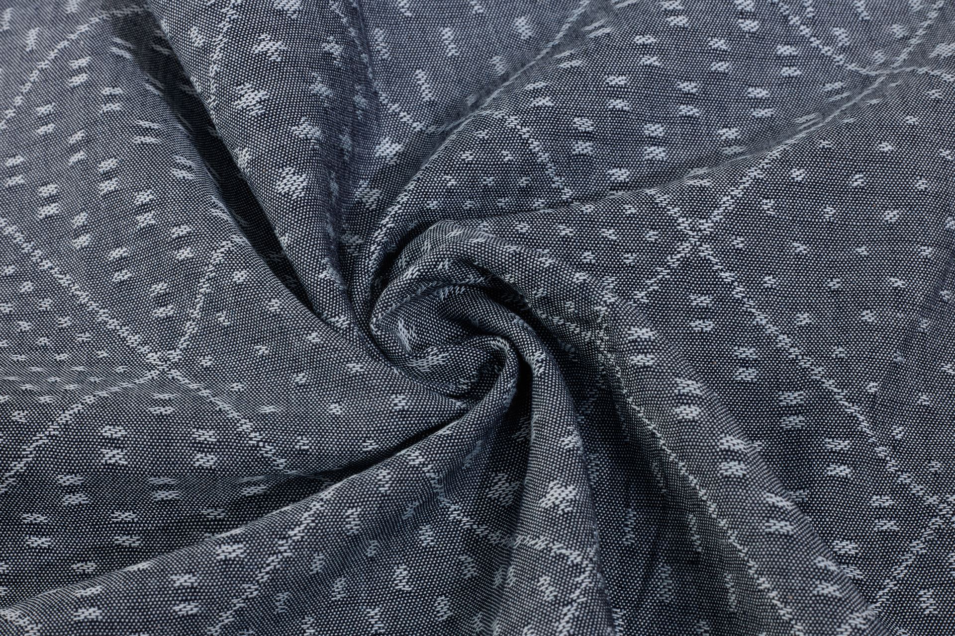 Mandala Art Jacquard Cotton Chambray Fabric