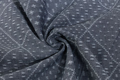 Mandala Art Jacquard Cotton Chambray Fabric