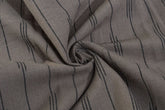 Brown Handloom Ikat Stripe