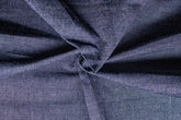 Charcoal Cotton Slub Denim Chambray