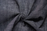 Charcoal Cotton Denim Chambray