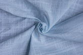 Powder Blue Millmade Semi Poplin Slub Cotton Fabric