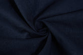 Navy Millmade Semi Poplin Slub Cotton Fabric