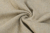 Cream Cotton Brushed Flannel Plain