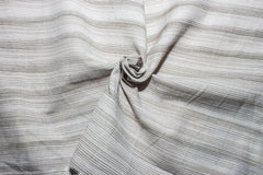 Beige Katari Tie Dye Stripe Cotton Fabric