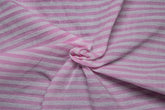 Pink White Cotton Millmade Pin Stripe
