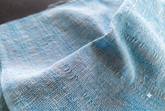 Powder Blue Handloom Jacquard Dobby Cotton Fabric