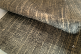 Earthy Brown Mangalgiri Khadi Slub Chambray Cotton Fabric