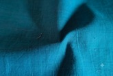 Romer Blue Mangalgiri Cross Chambray Cotton Fabric