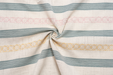 Natural Viscose Cotton Flex Linen Jacquard Fabric