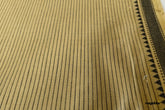 Mustard & Black Handloom Mangalagiri Cotton Fabric
