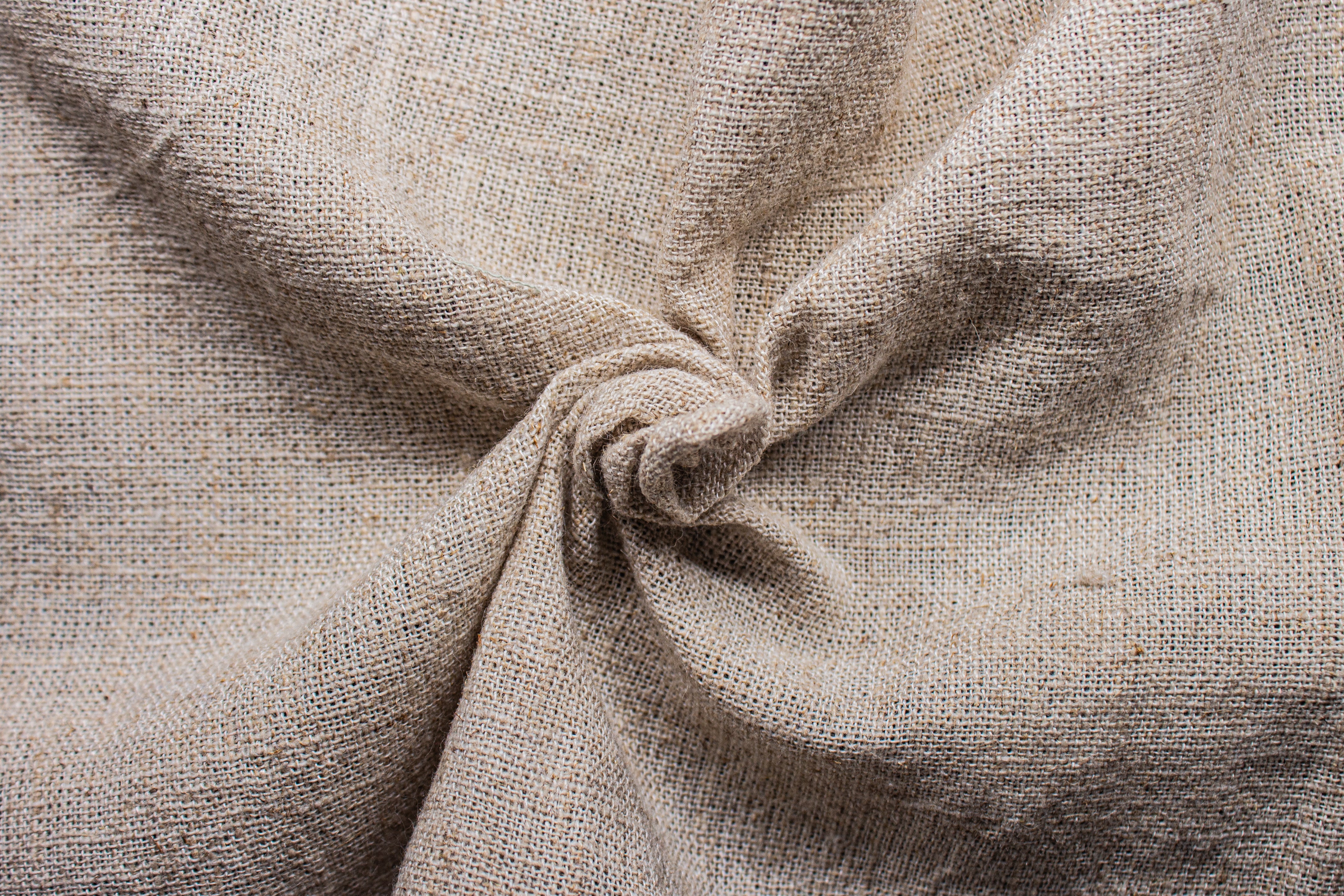 Flex 3 Plain Natural Cotton Jute Linen Fabric