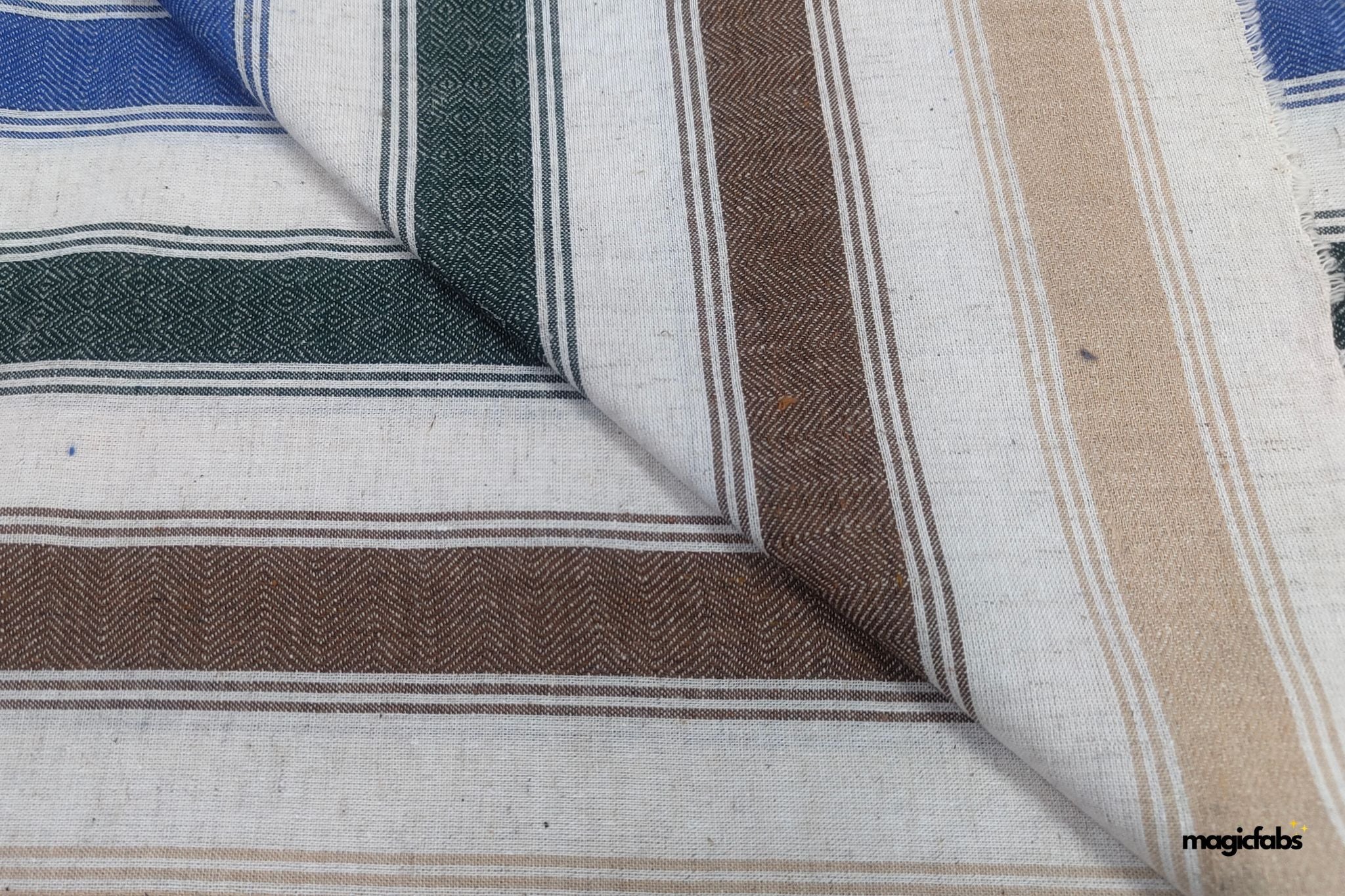 Soft Cotton Linen Dobby Fabric 1