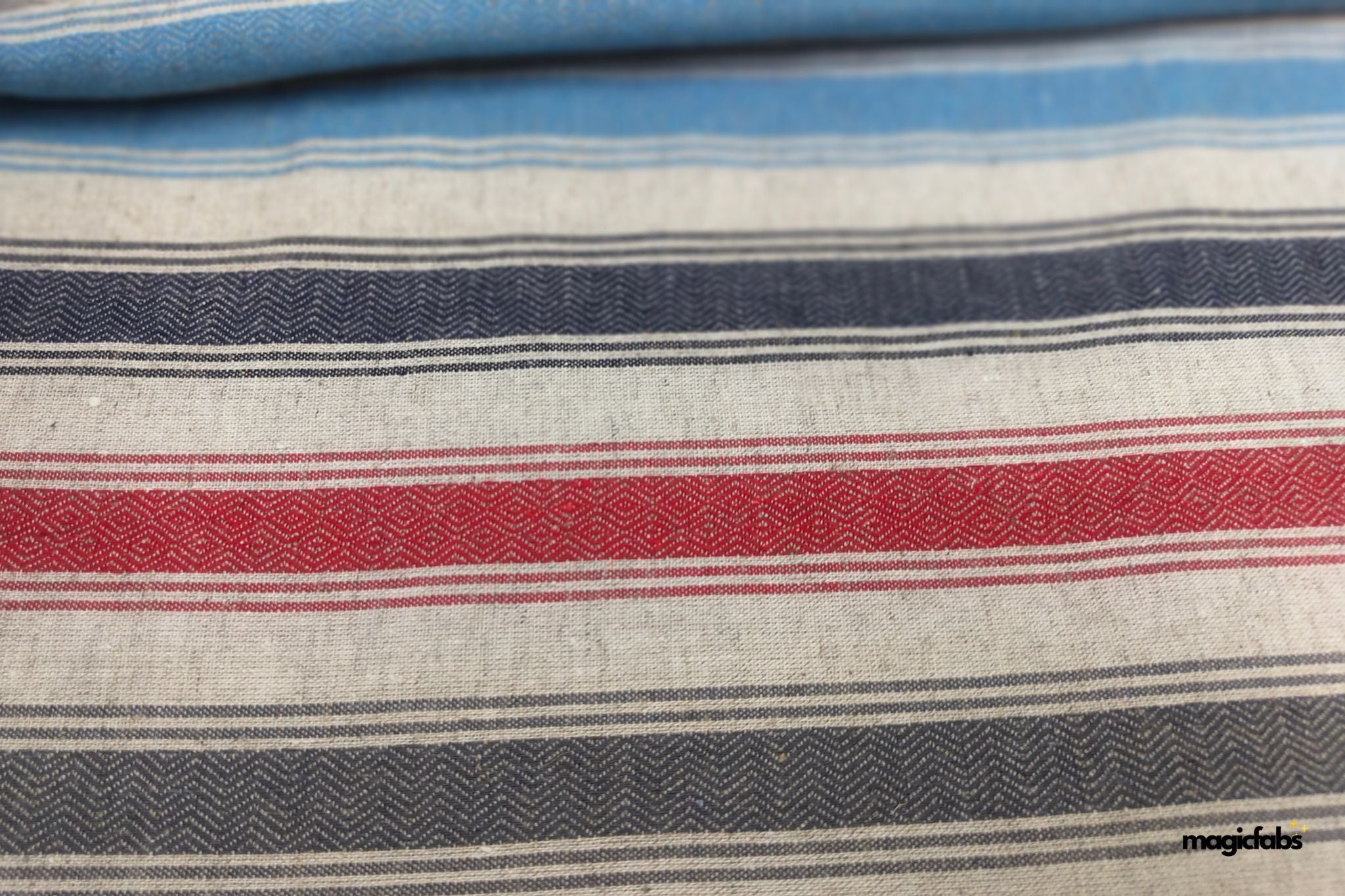 Soft Cotton Linen Dobby Fabric 2