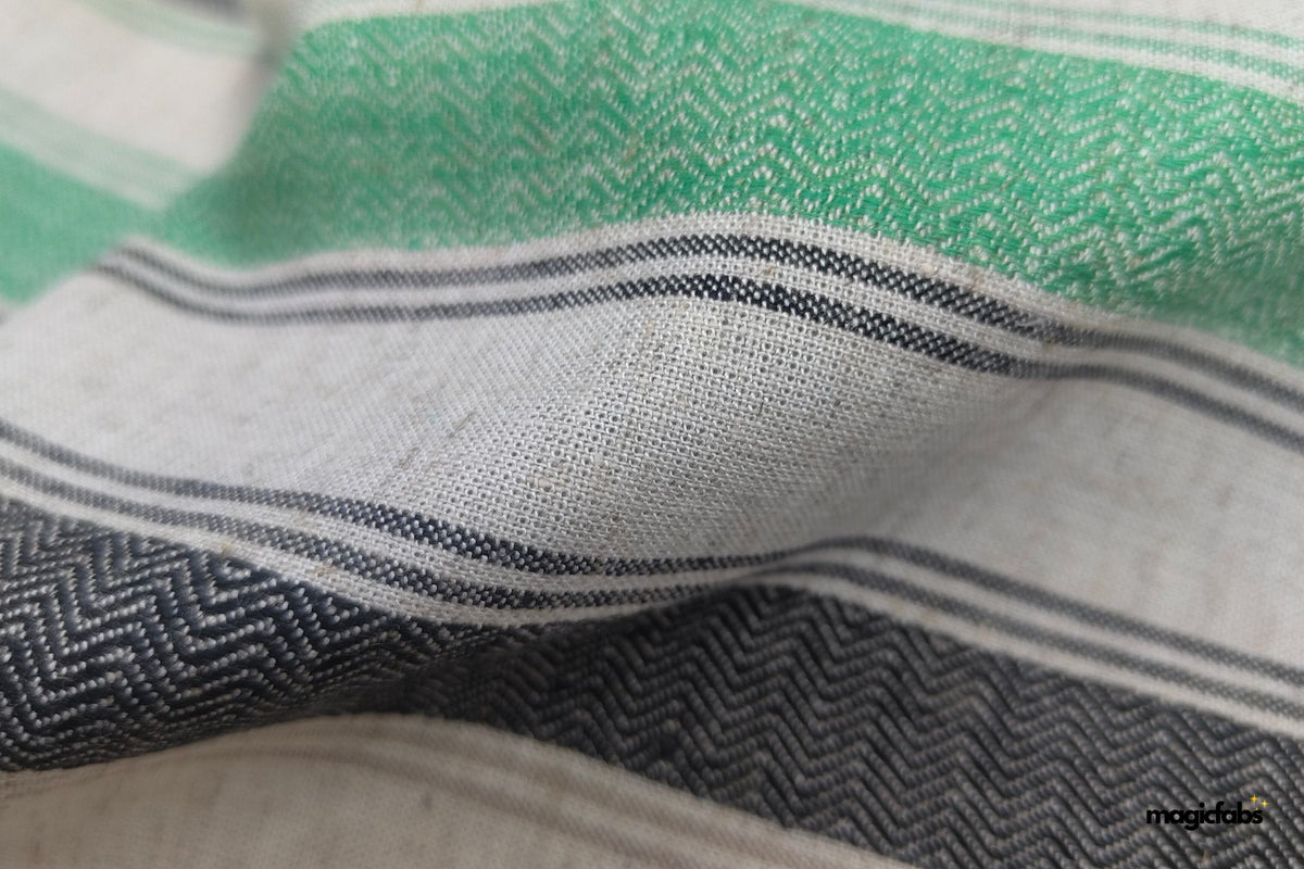 Soft Cotton Linen Dobby Fabric 3