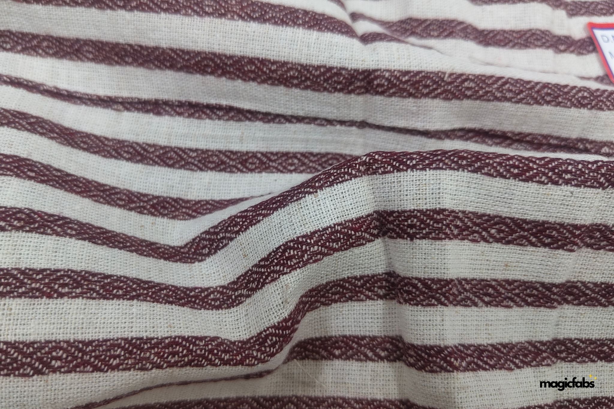 Soft Cotton Linen Dobby Fabric 4
