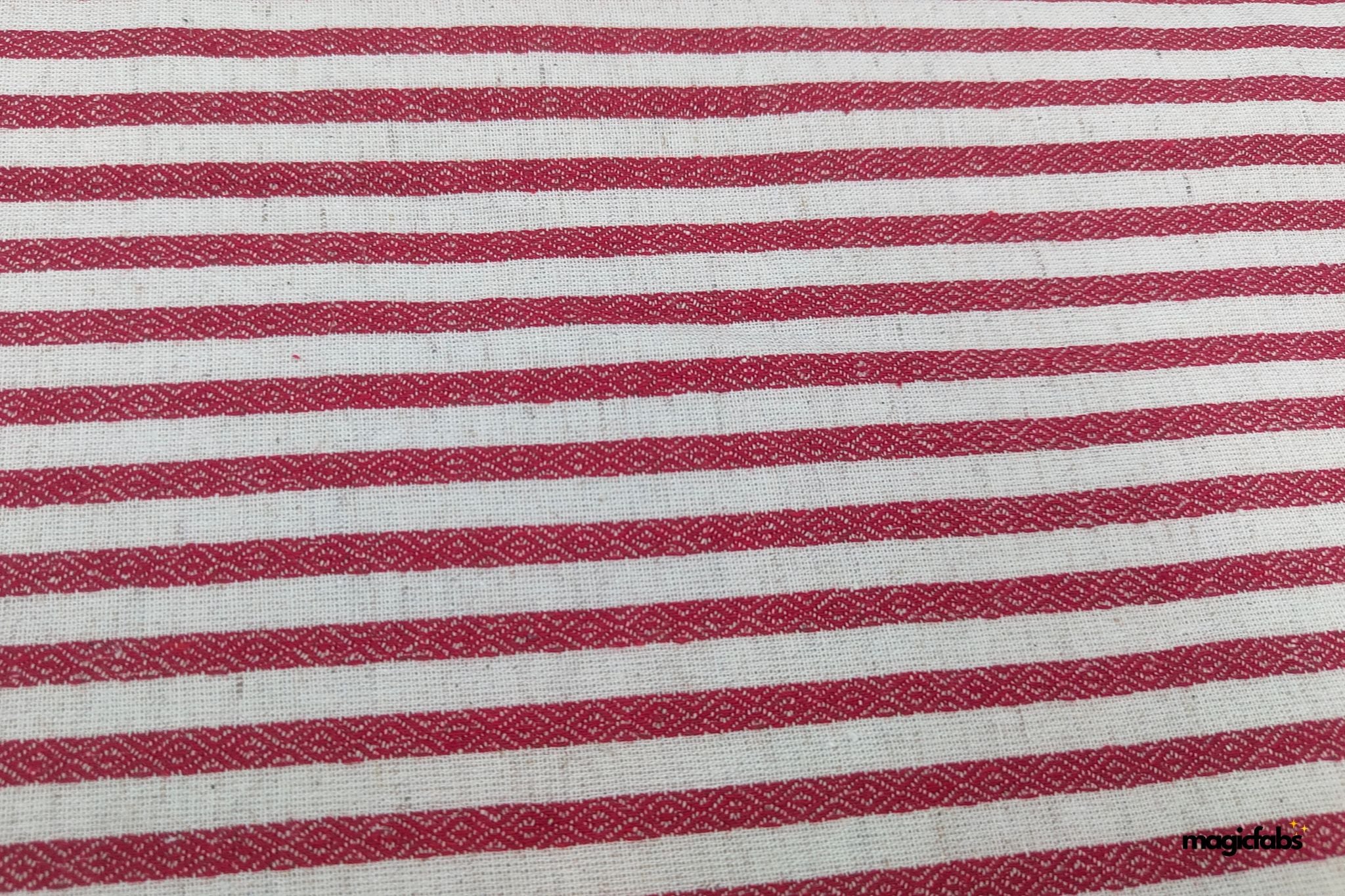 Soft Cotton Linen Dobby Fabric 5