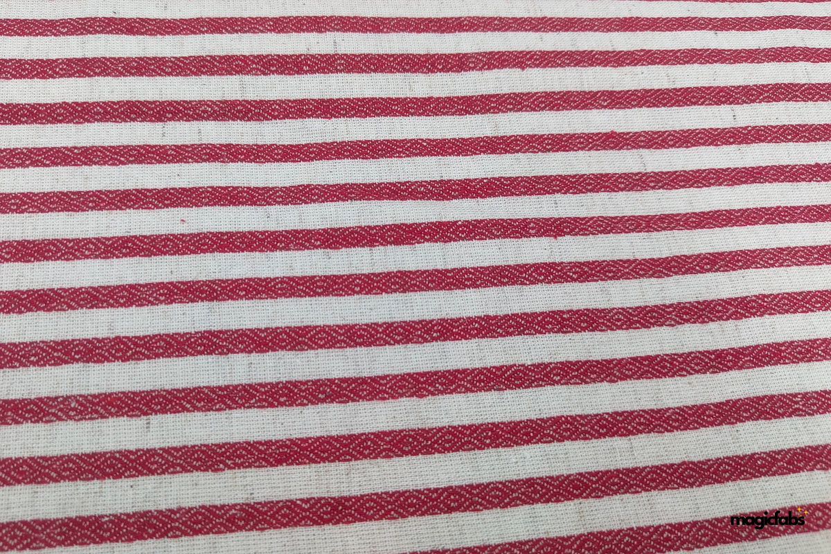 Soft Cotton Linen Dobby Fabric 5