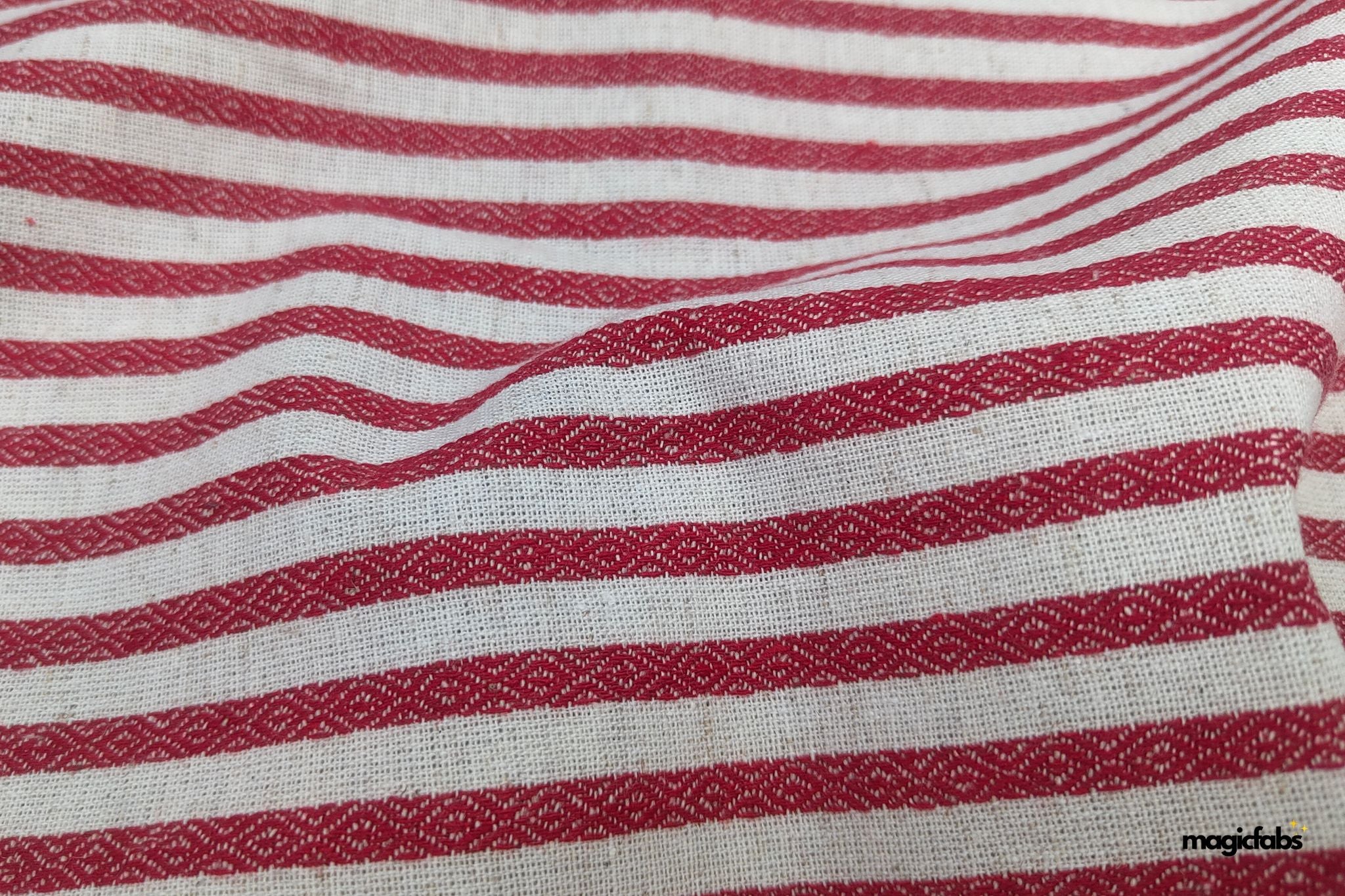 Soft Cotton Linen Dobby Fabric 5