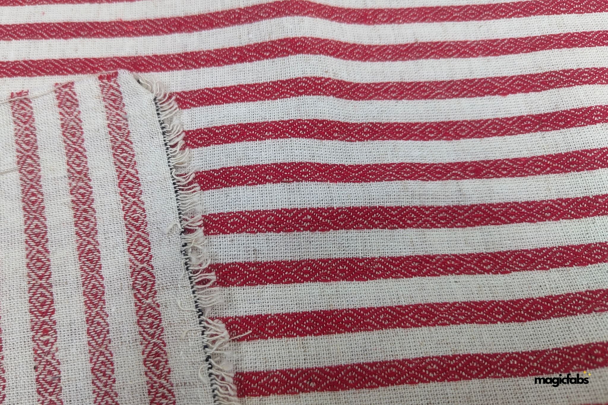 Soft Cotton Linen Dobby Fabric 5