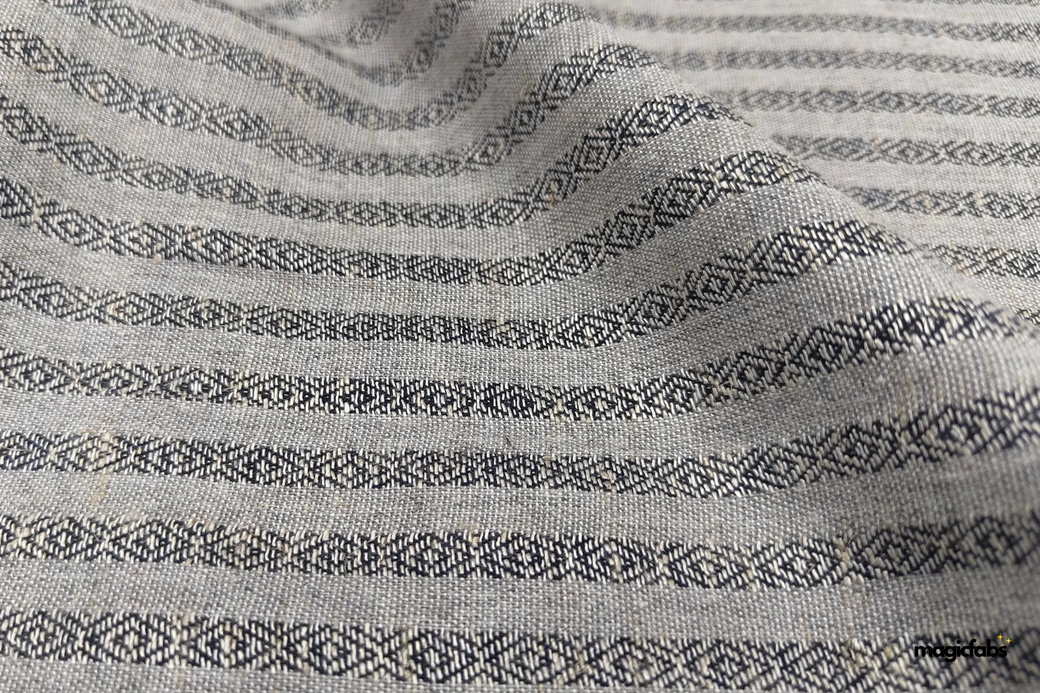 Soft Cotton Linen Dobby Fabric 6