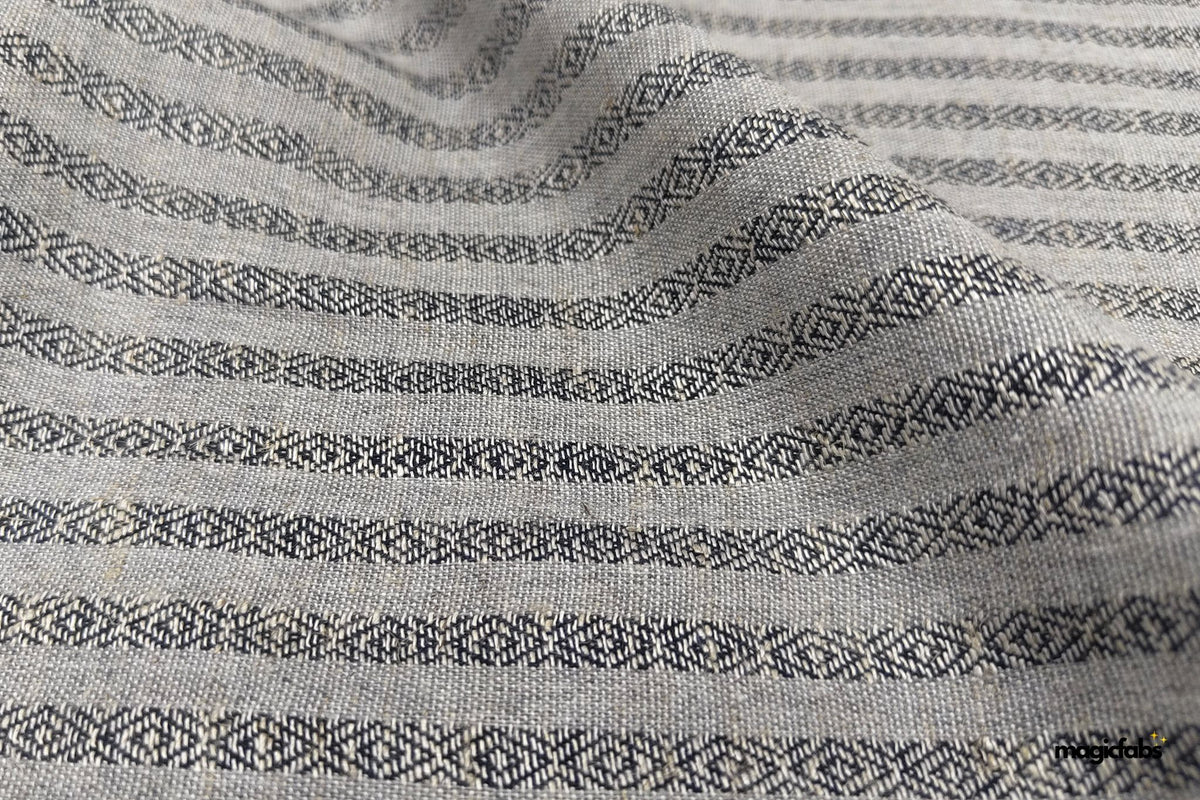 Soft Cotton Linen Dobby Fabric 6