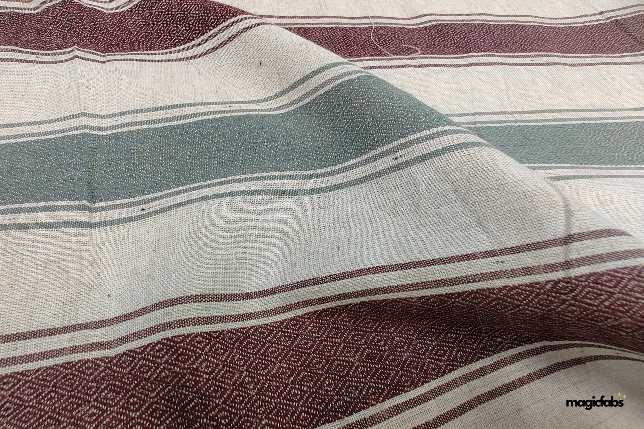 Soft Cotton Linen Dobby Fabric 8