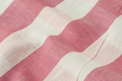 Pink & Peach Tom Tom Check Cotton Fabric