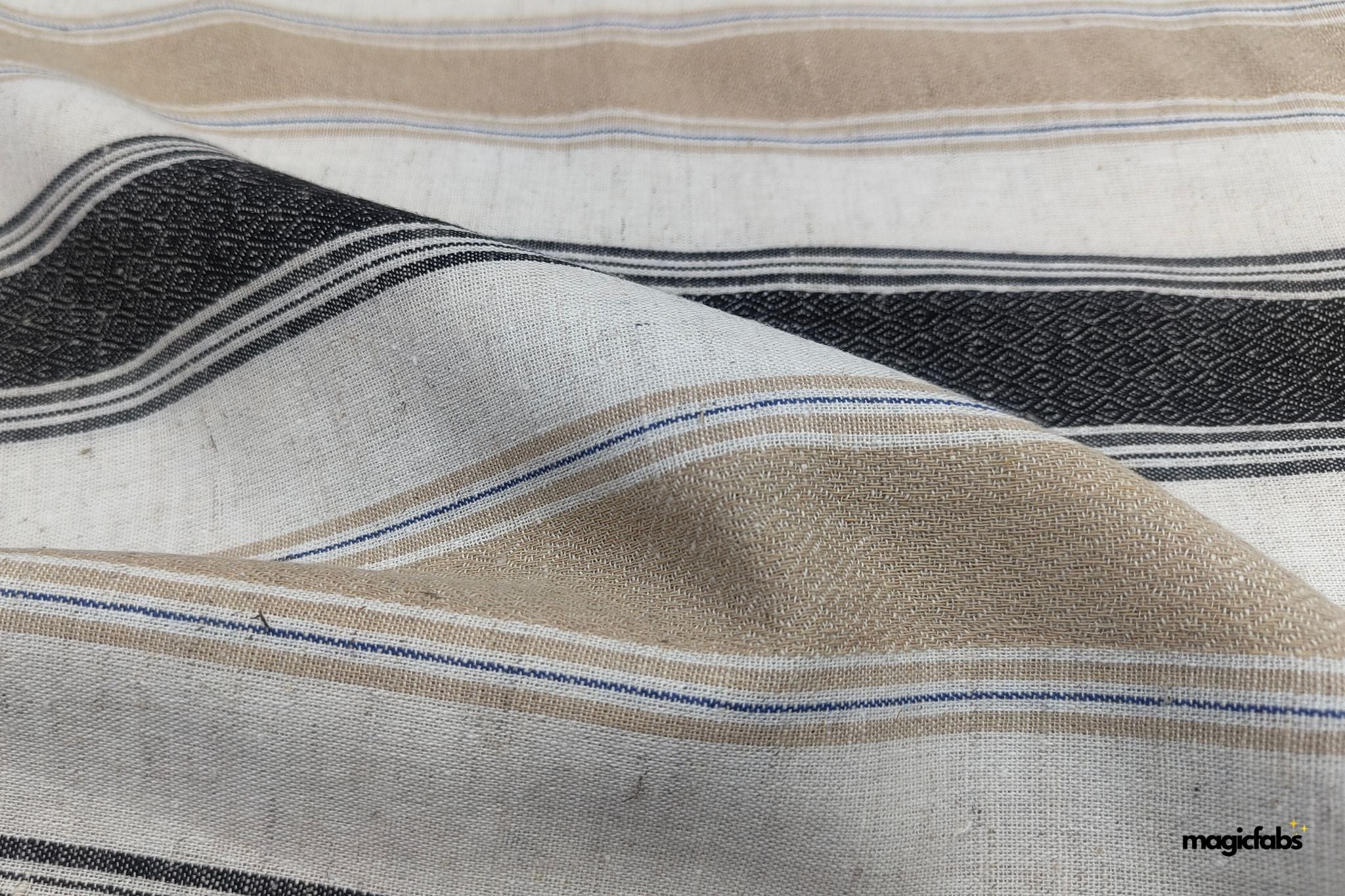 Soft Cotton Linen Dobby Fabric 10