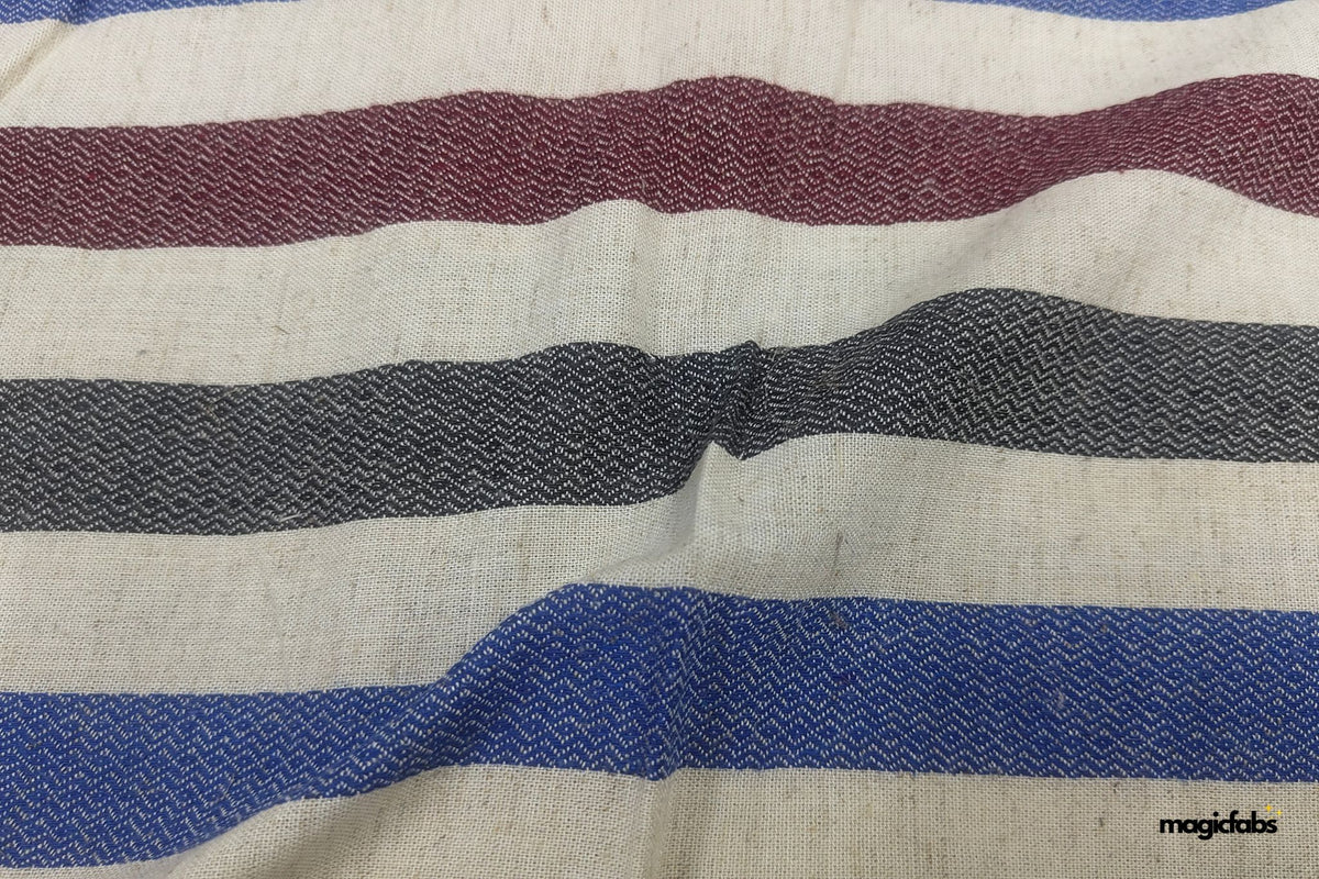 Soft Cotton Linen Dobby Fabric 12