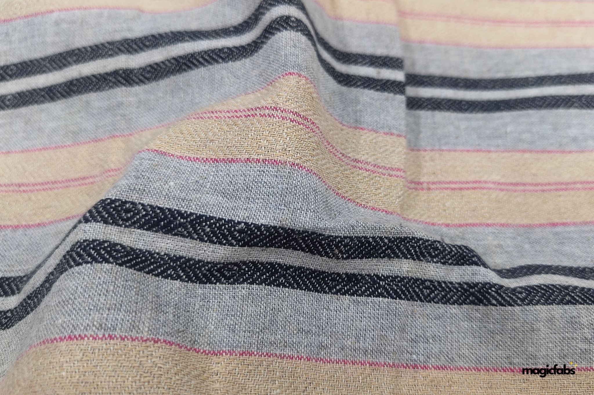 Soft Cotton Linen Dobby Fabric 16