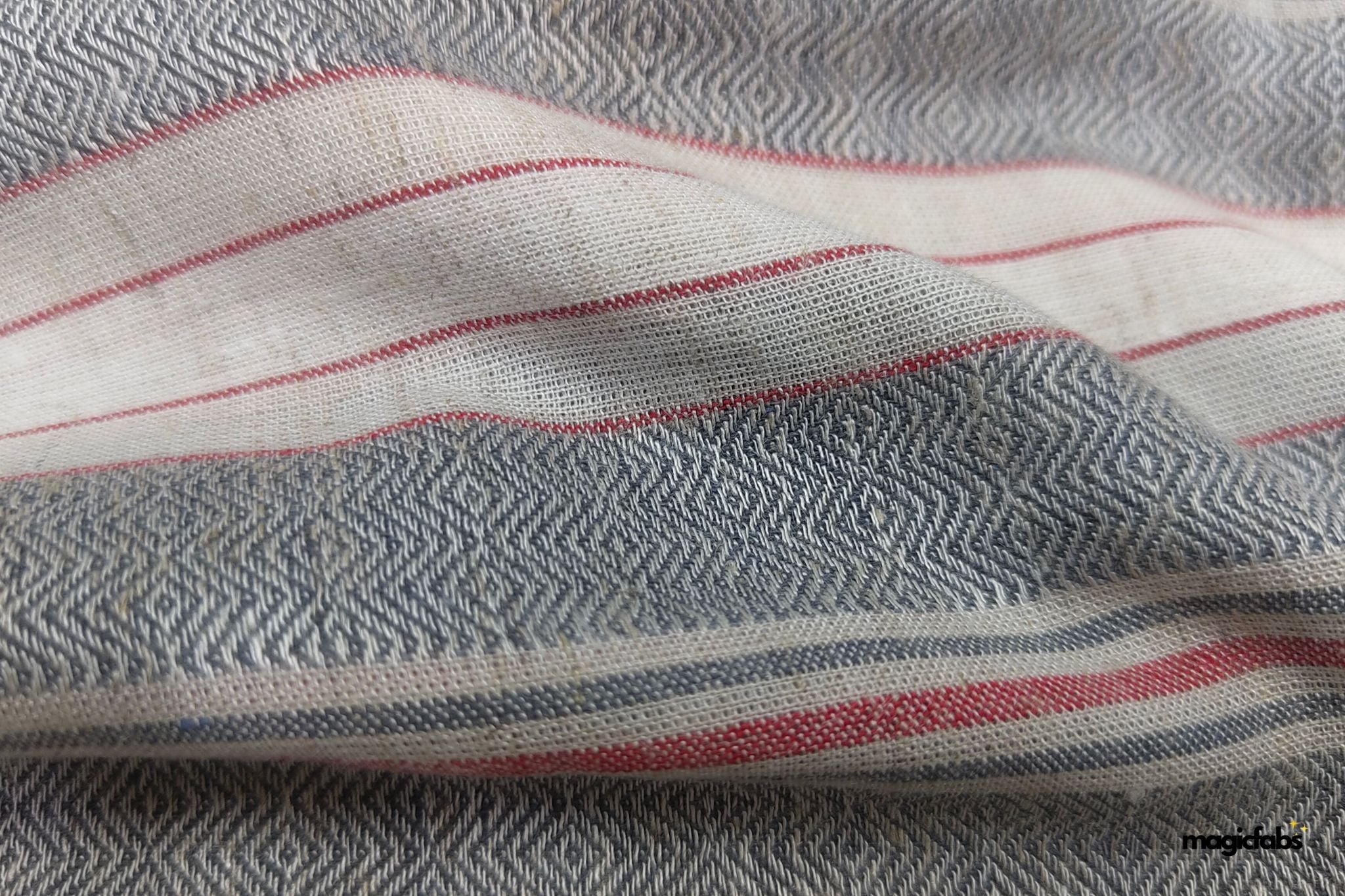 Soft Cotton Linen Dobby Fabric 17