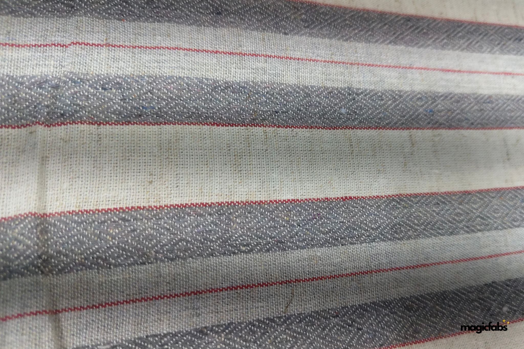 Soft Cotton Linen Dobby Fabric 18