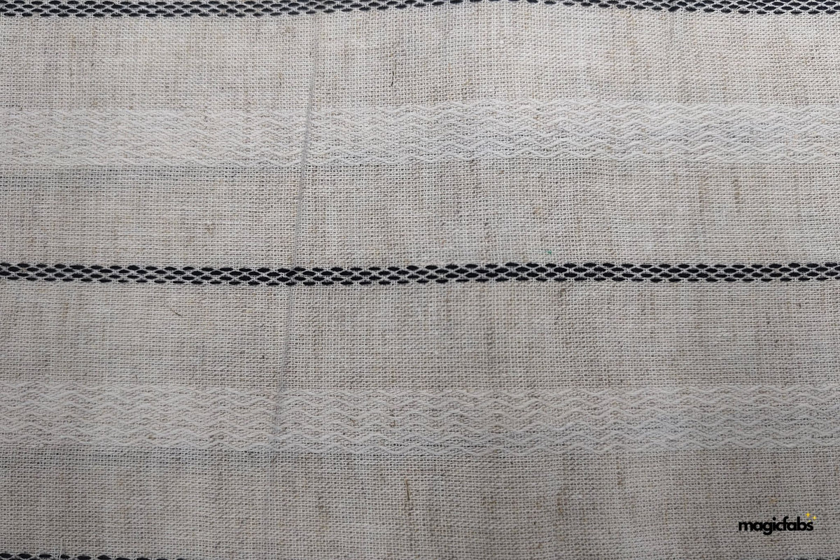 Soft Cotton Linen Dobby Fabric 19
