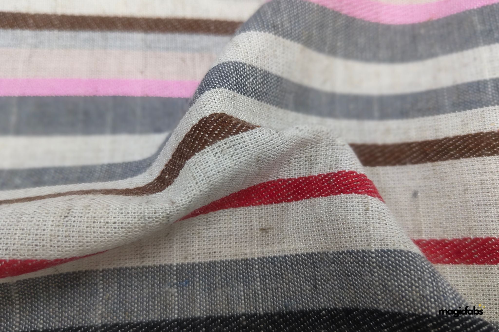 Soft Cotton Linen Dobby Fabric 20