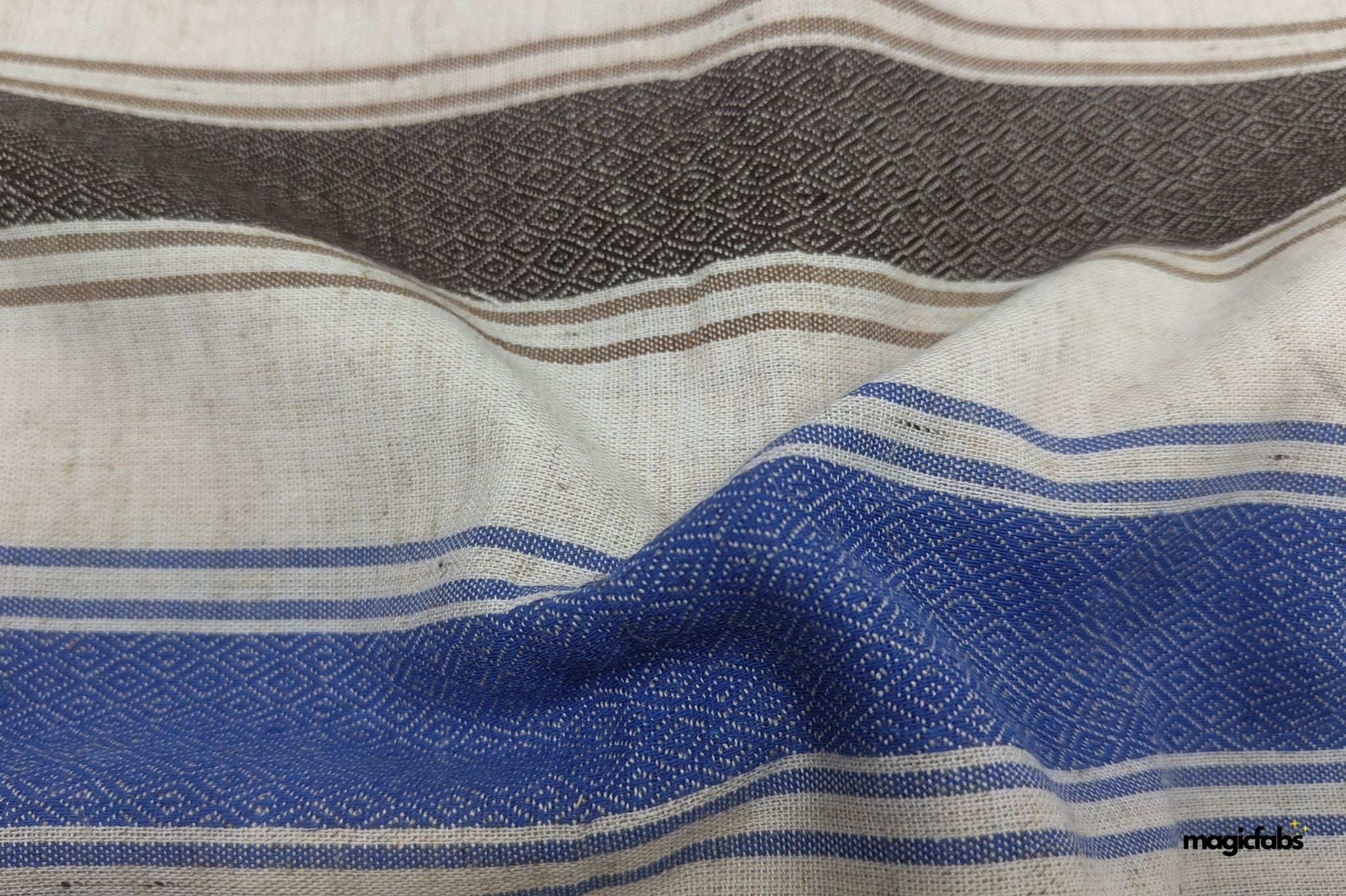 Soft Cotton Linen Dobby Fabric 23