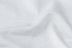 Super Fine Cotton Satin Chinos Pure White