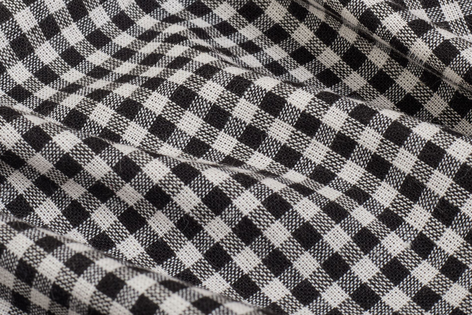 Black & White Gingham Check