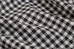 Black & White Gingham Check